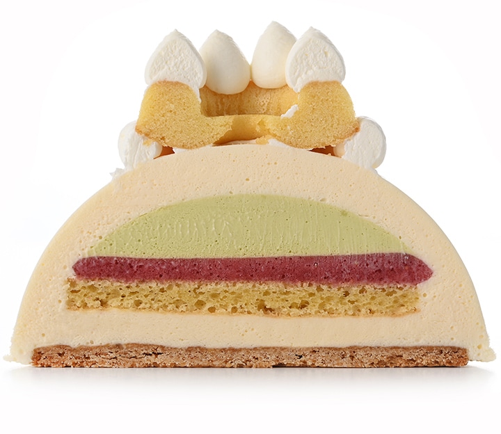 はだかの王様のチーズケーキ（ピスタチオ＆ベリー）のイメージ