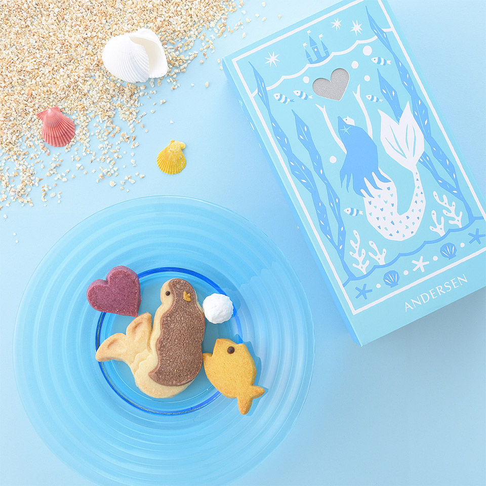 童話クッキー 人魚姫の初恋 スイーツ スイーツ アンデルセンのパン通販サイト パンの通信販売 ギフトのショッピングはアンデルセンネット