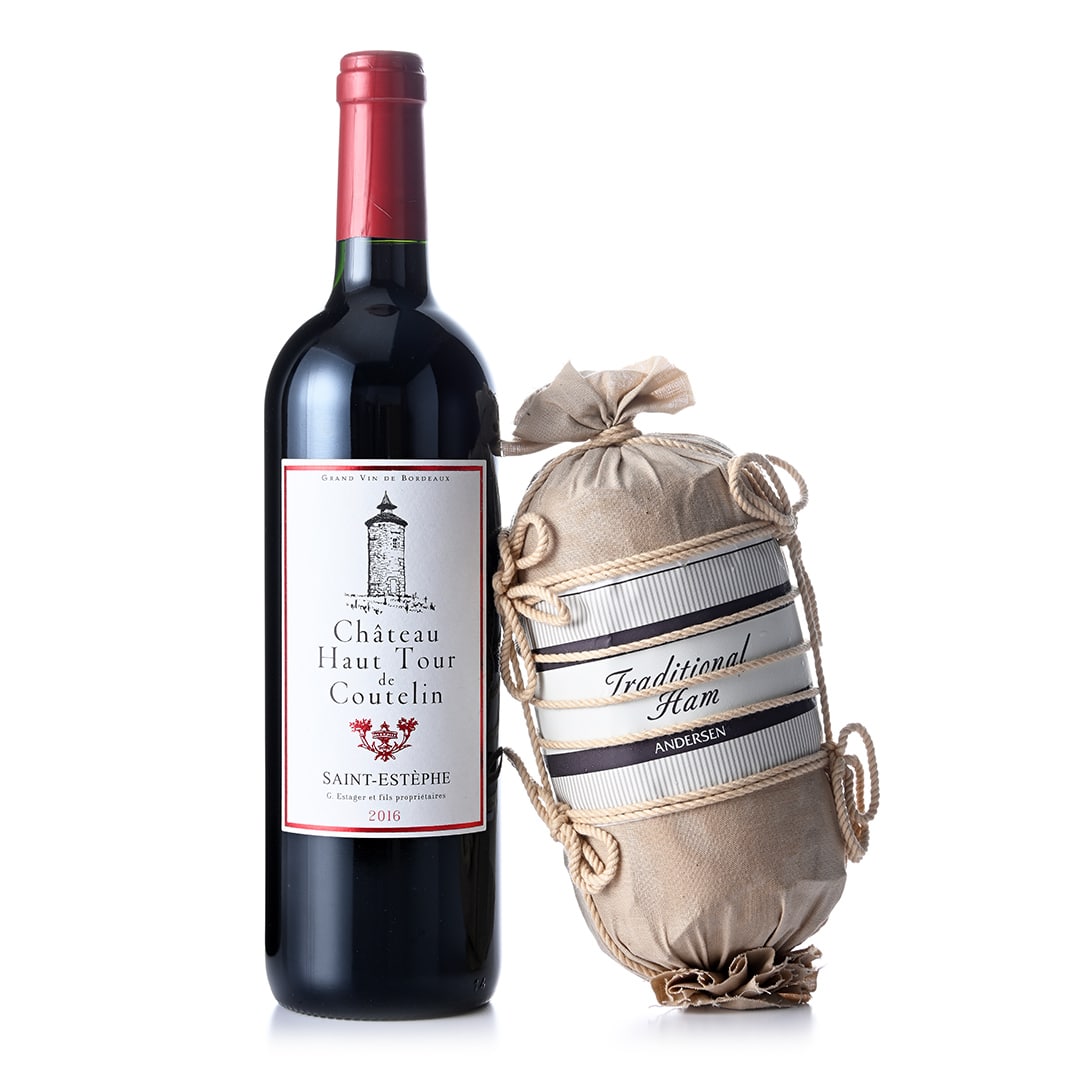 【お届けは12/1~】ワイン&手巻きロースハム