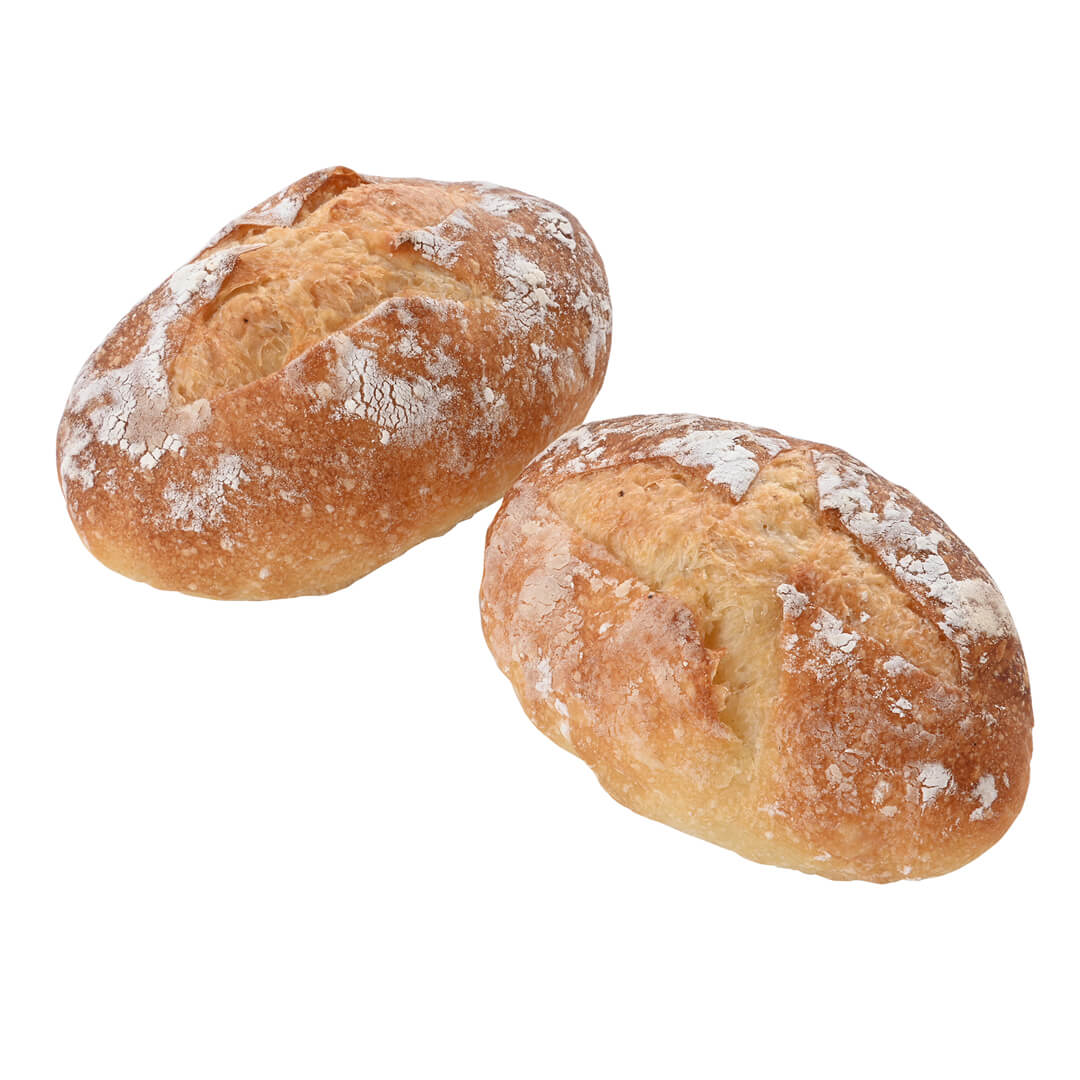 国産小麦のロールパン（藻塩） ２個入