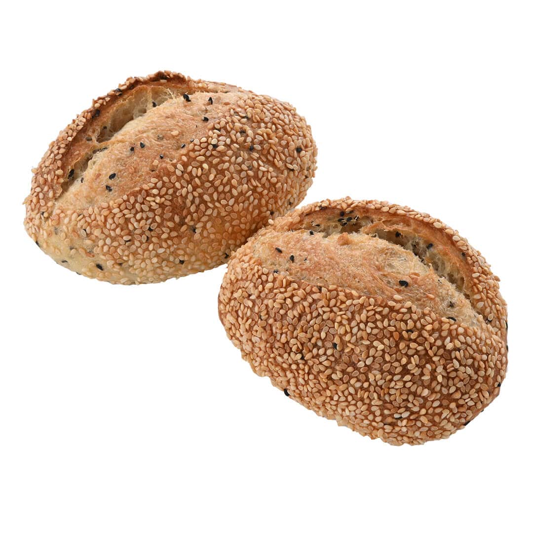 国産小麦のロールパン（ごま） ２個入