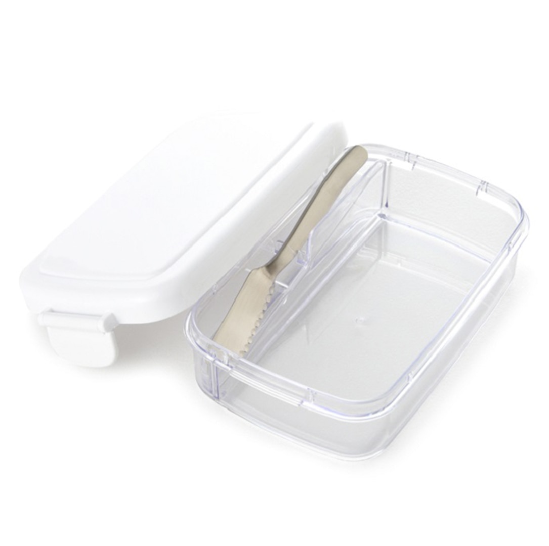 密封バターケース(バターナイフ付き）