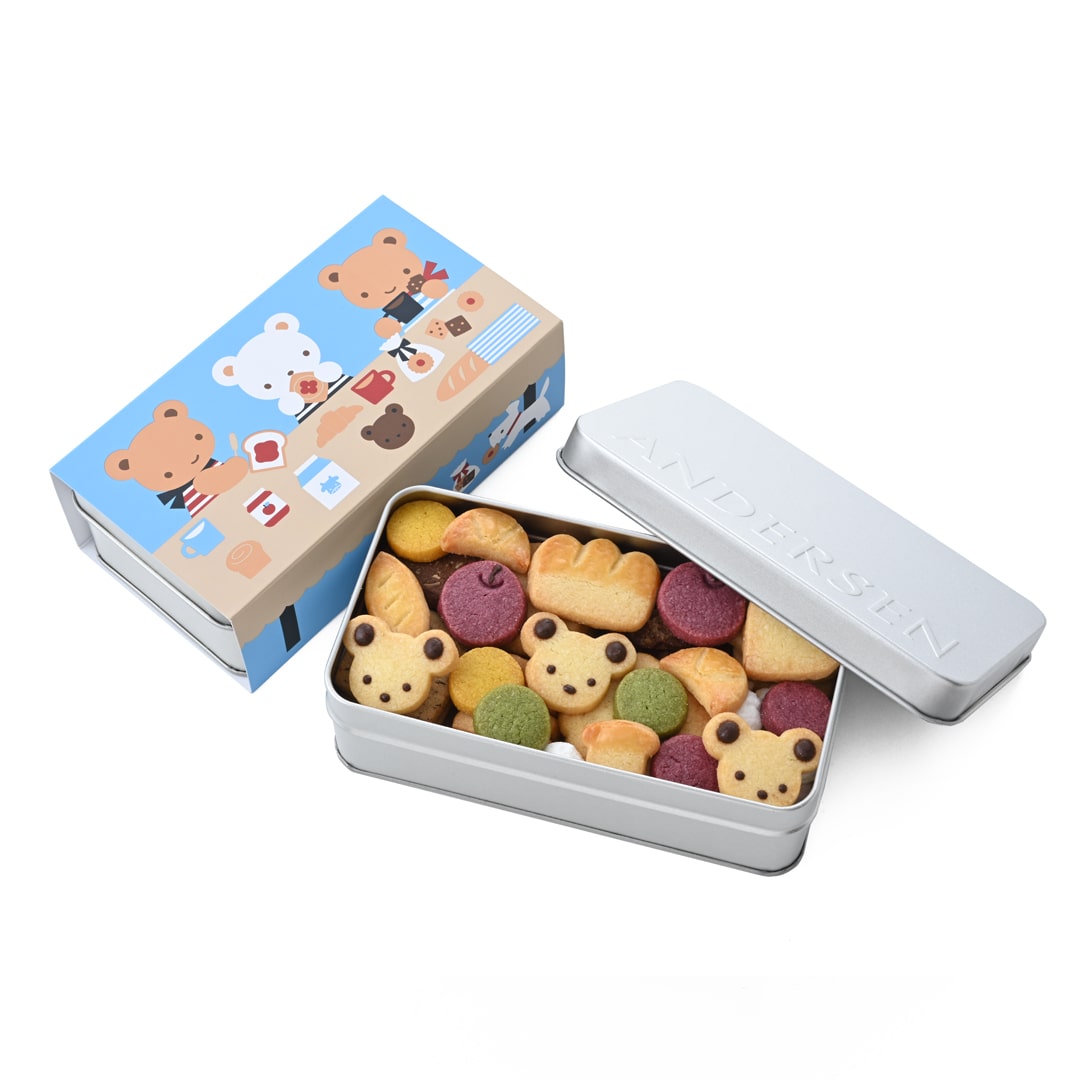 イラストレーター Spin クッキー缶　空き缶　4個 セット イラストレーター Spin クッキー缶 空き缶 4個 セット