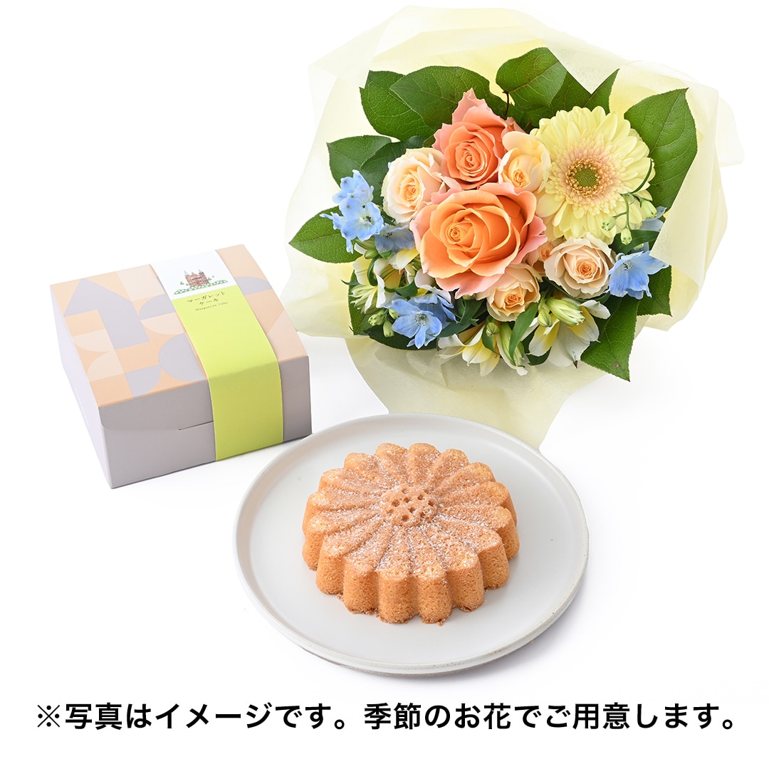 フラワーブケー＆マーガレットケーキ