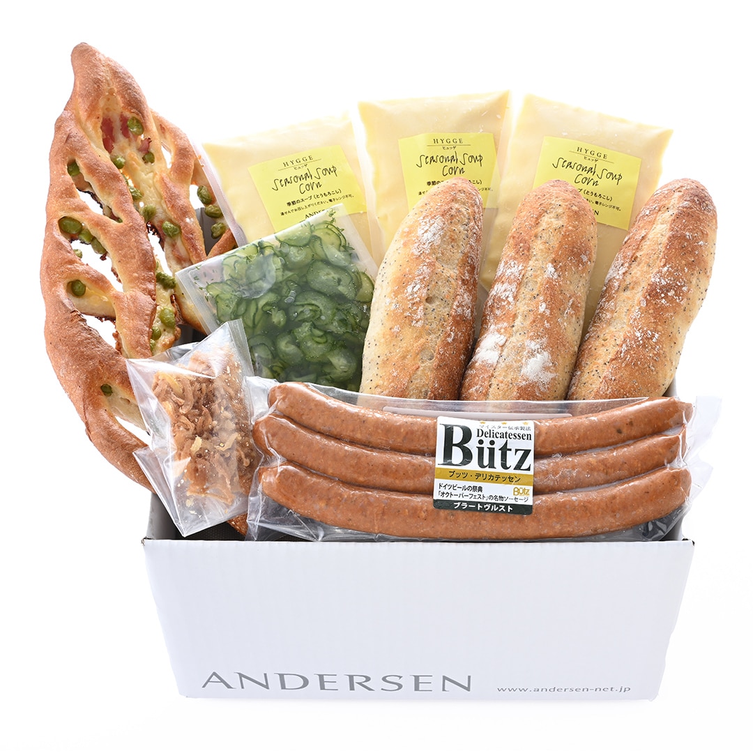 【送料込】夏のデンマークドッグ＆季節のスープ *