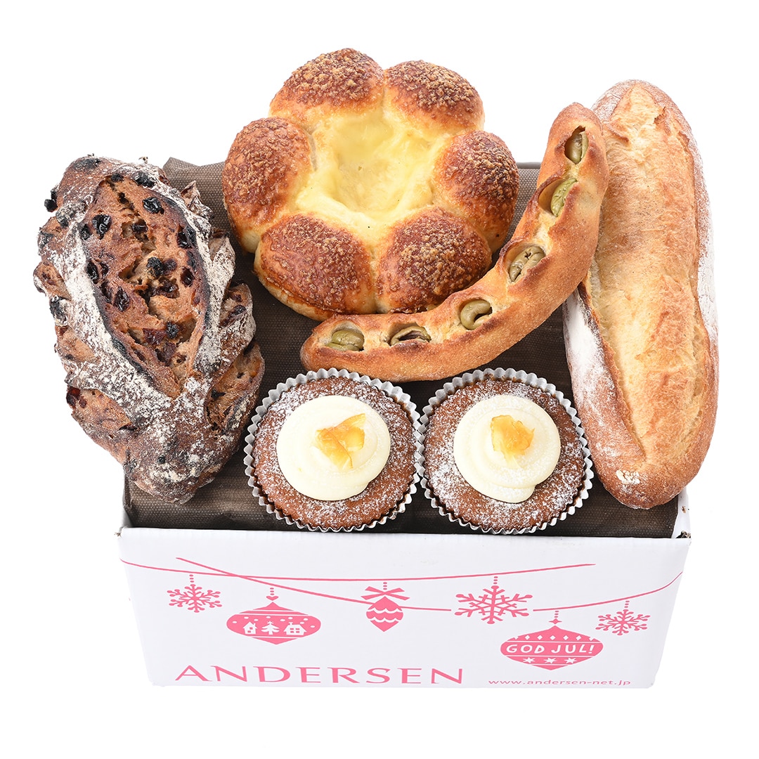 【送料込】冬のパーティブレッドセット *