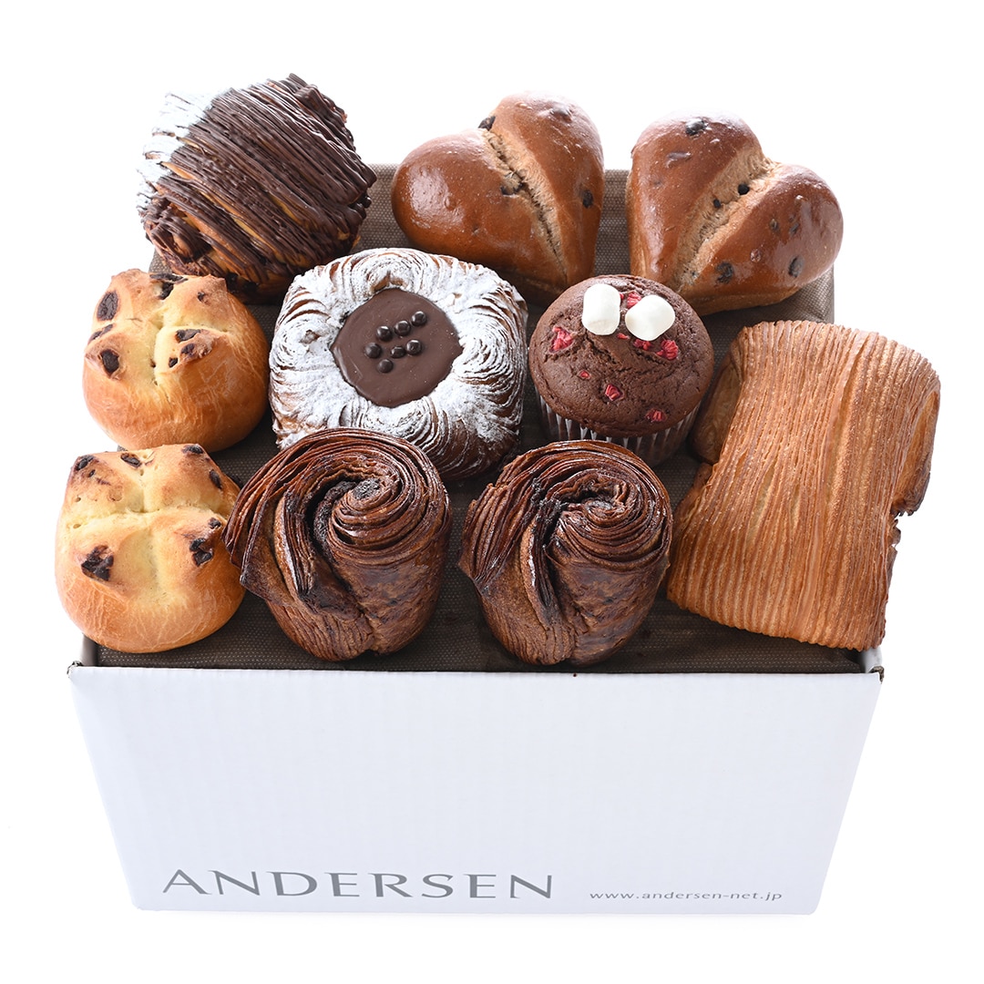 【お届けは1/24～／送料込】チョコを楽しむパンセット *