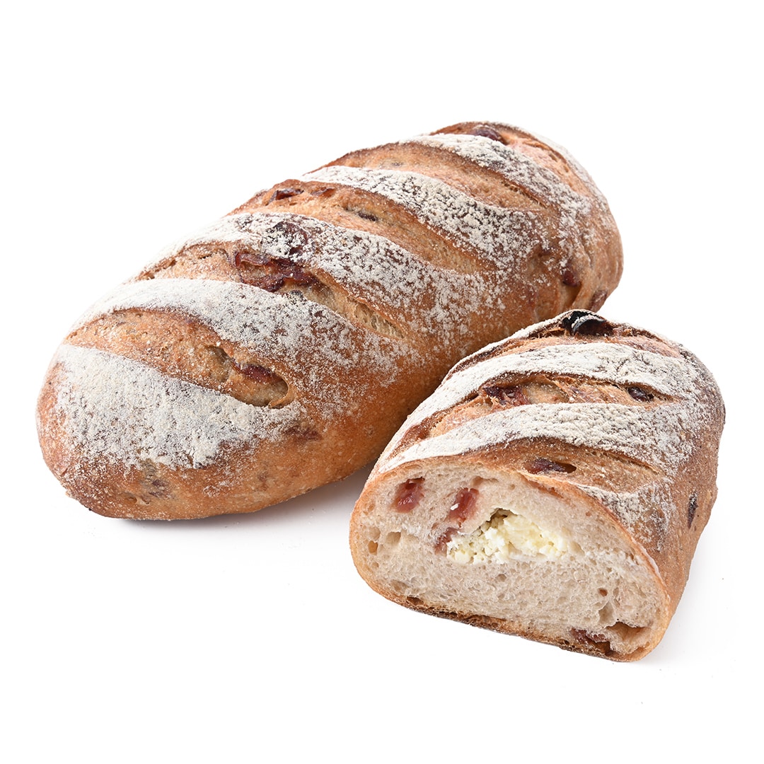 クランベリーとクリームチーズのパン *