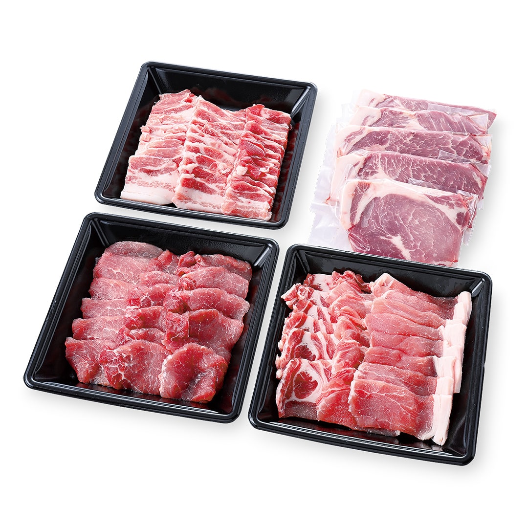 【直送・送料込】「まるひめポーク」バーベキューセットA *