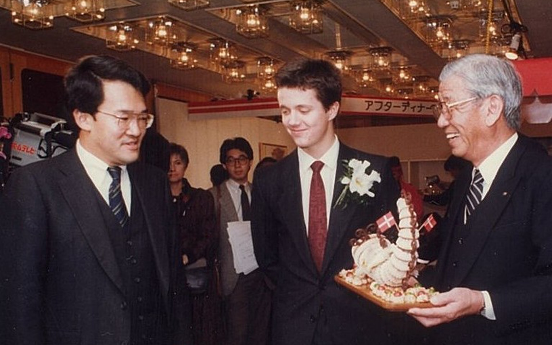 1987年11月5日 ようこそ フレデリック皇太子殿下