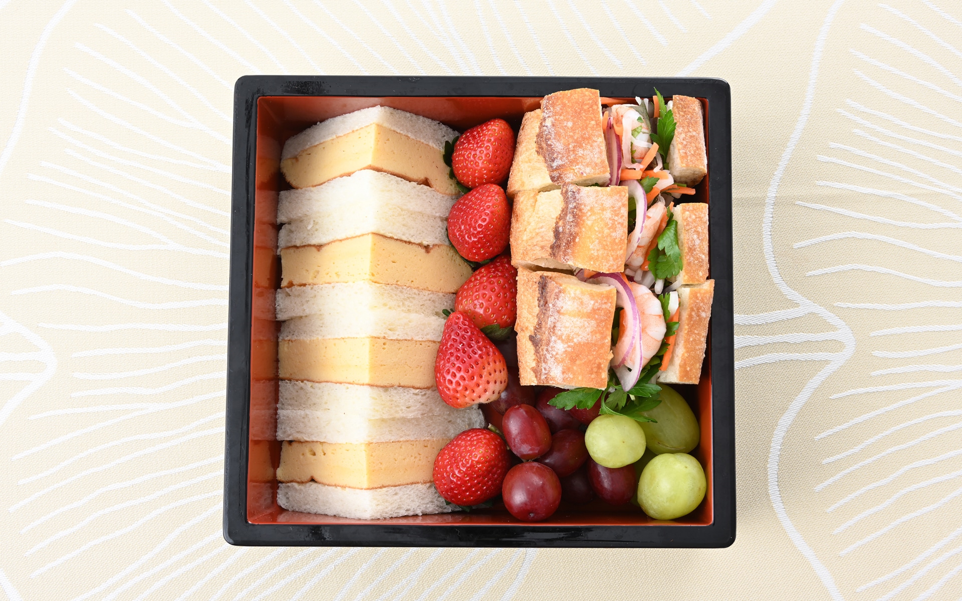 パンを楽しむおせちレシピ＜三の重＞アンデルセン食パンとバゲットのサンドイッチ