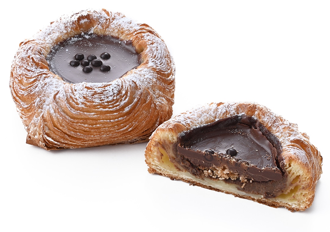 チョコレートのデニッシュ