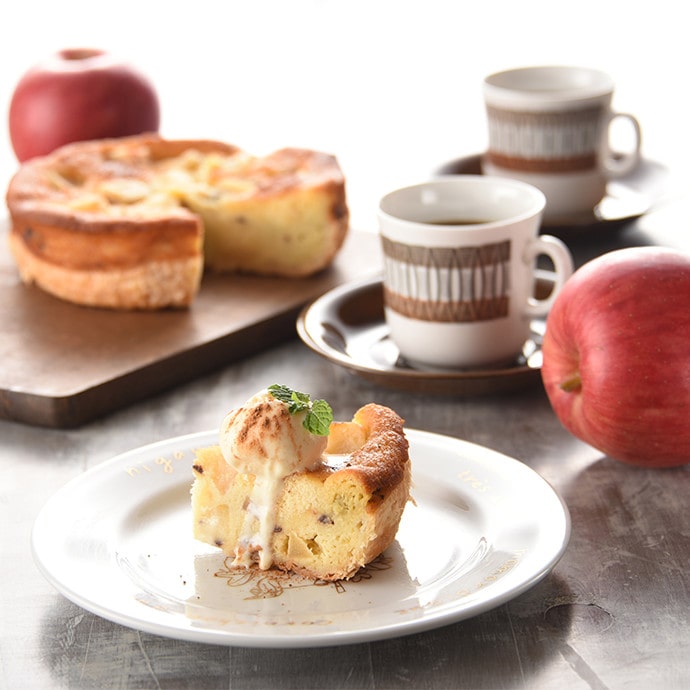 デニッシュアップルケーキのイメージ