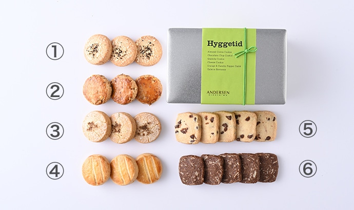 ハットポッポクッキーのクッキー