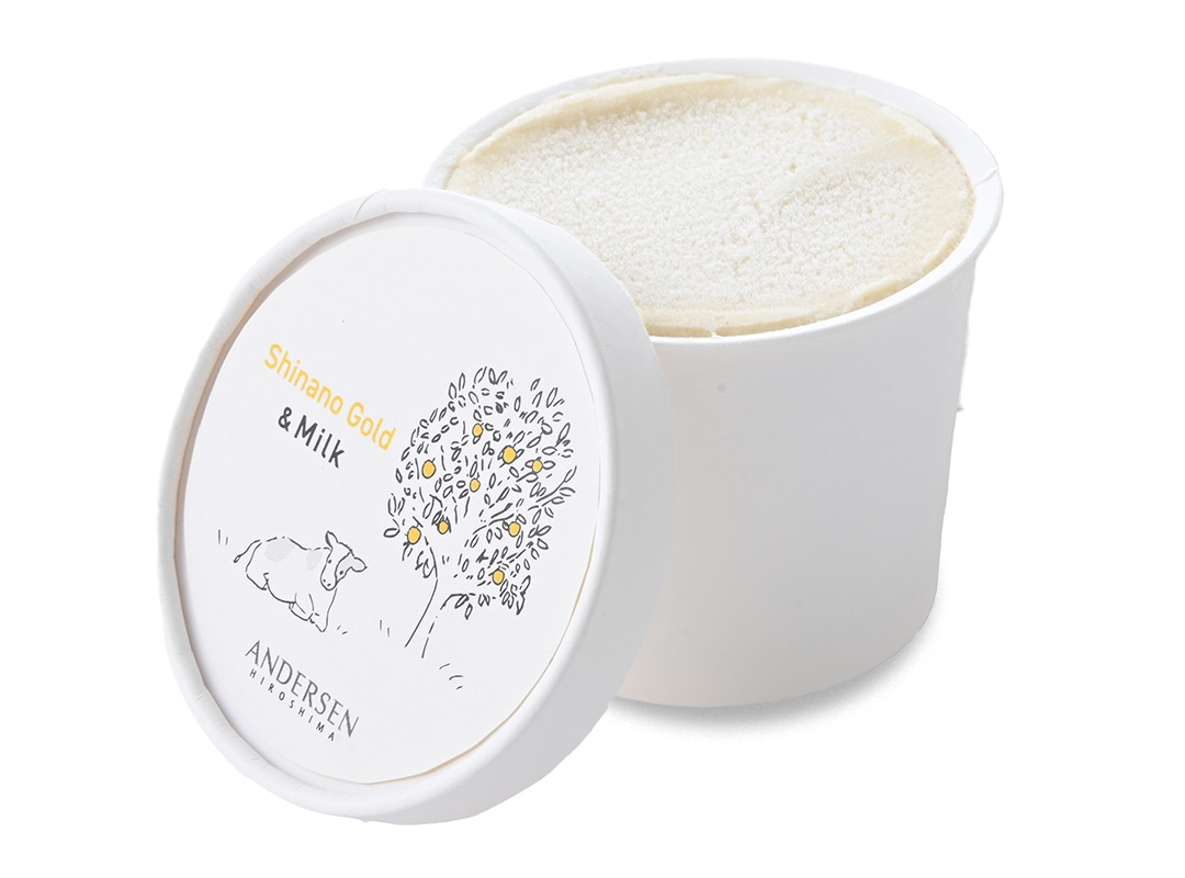 芸北りんごのミルクジェラート（シナノゴールド）120ml