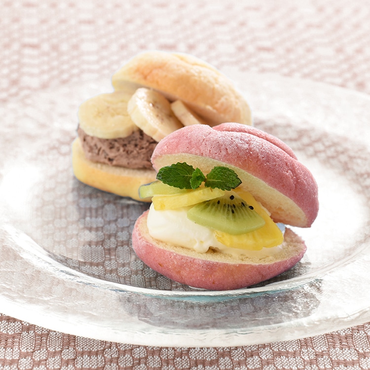 ハートのサンライズのアイスサンドのイメージ