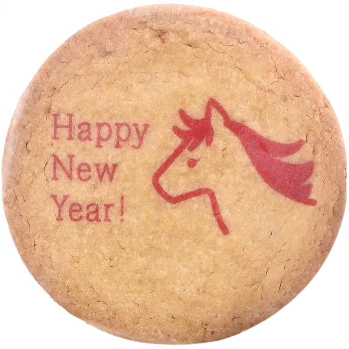 プリントクッキー　干支の馬