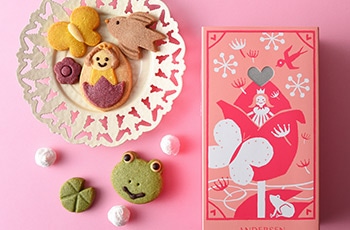 童話クッキー  お花畑のおやゆび姫イメージ