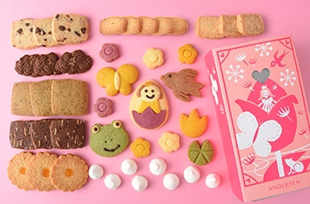 童話クッキー  お花畑のおやゆび姫イメージ