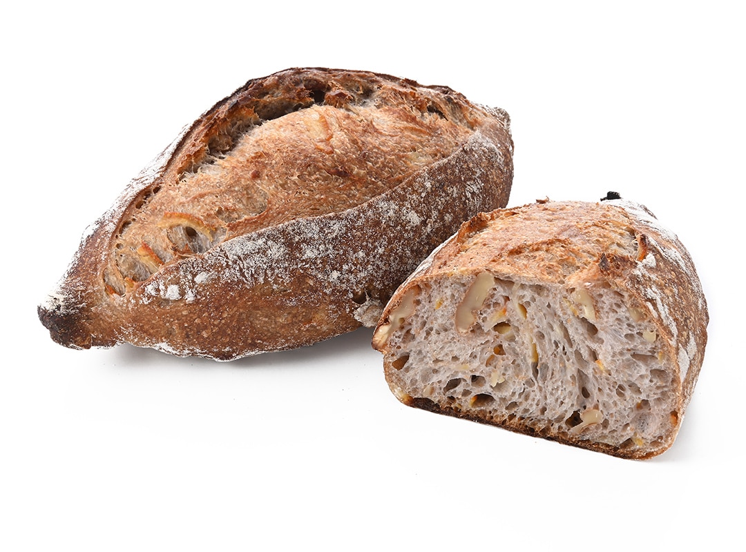 オレンジとくるみのパン