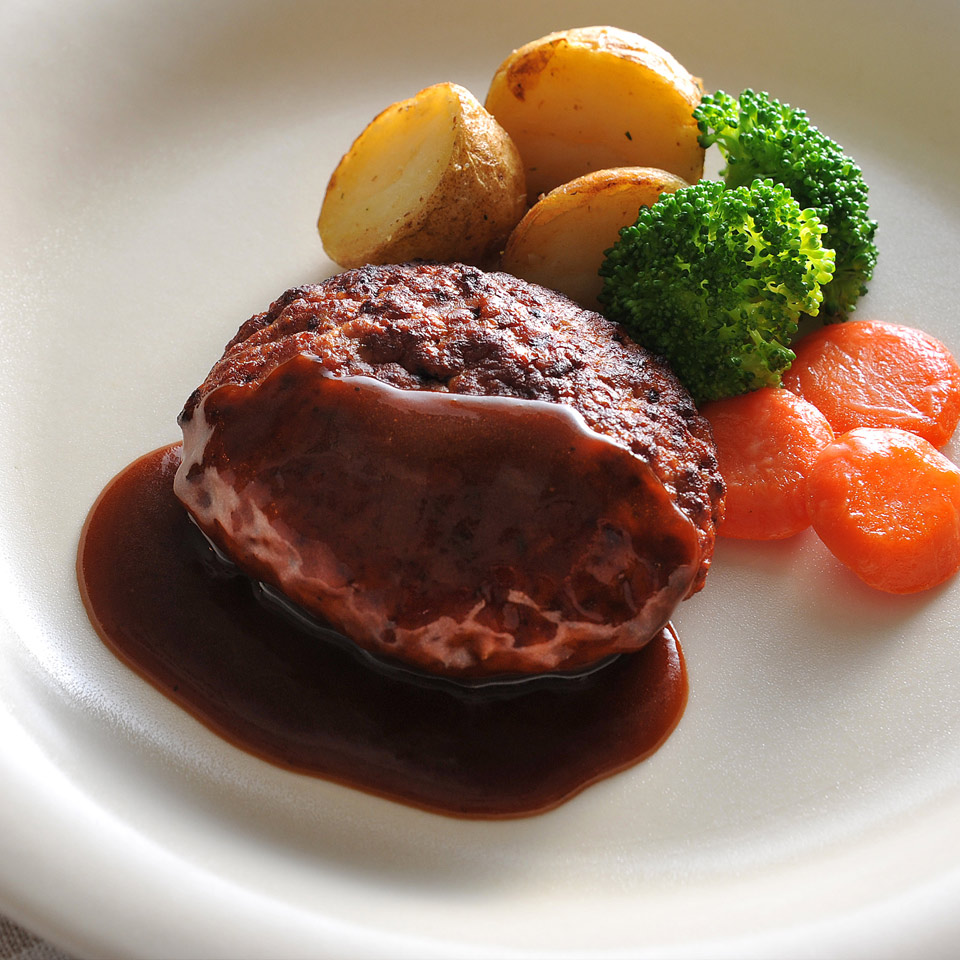 ヒュッゲ デンマーク風ハンバーグ プレーン