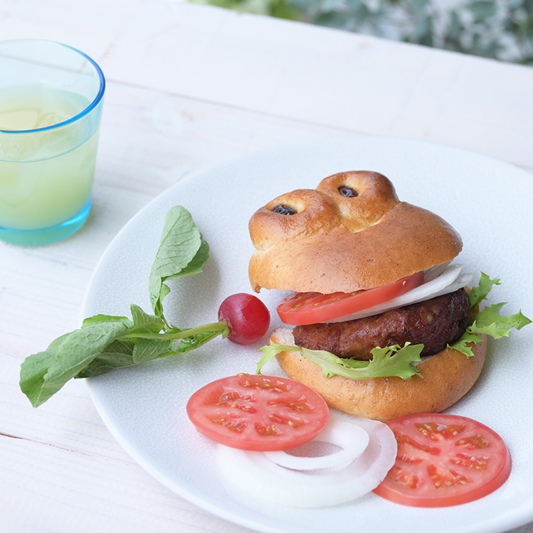 かえるバーガーの写真