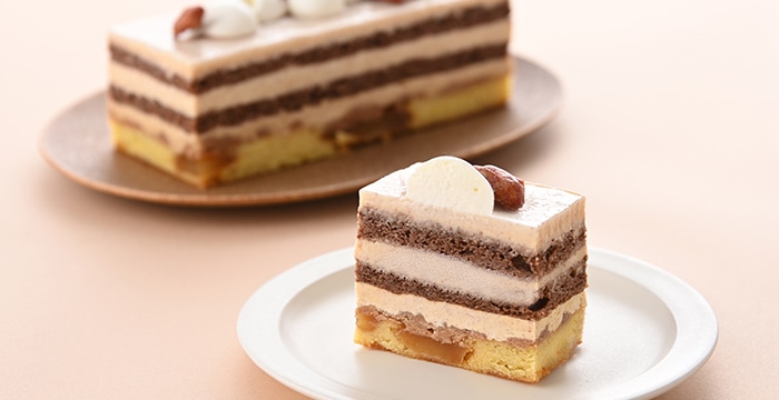 広島ピーナッツ＆芸北りんごのケーキ