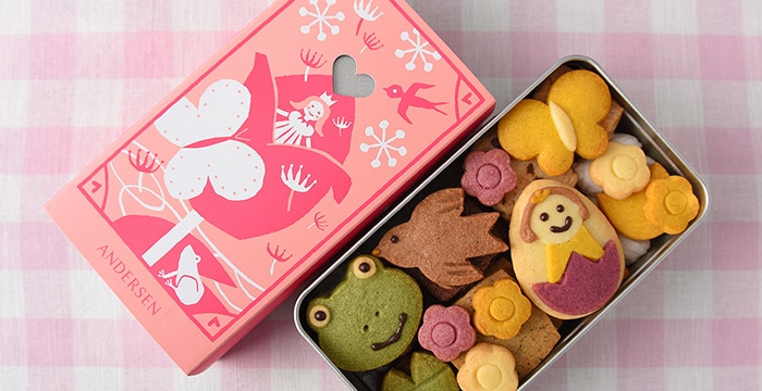 童話クッキー「お花畑のおやゆび姫」